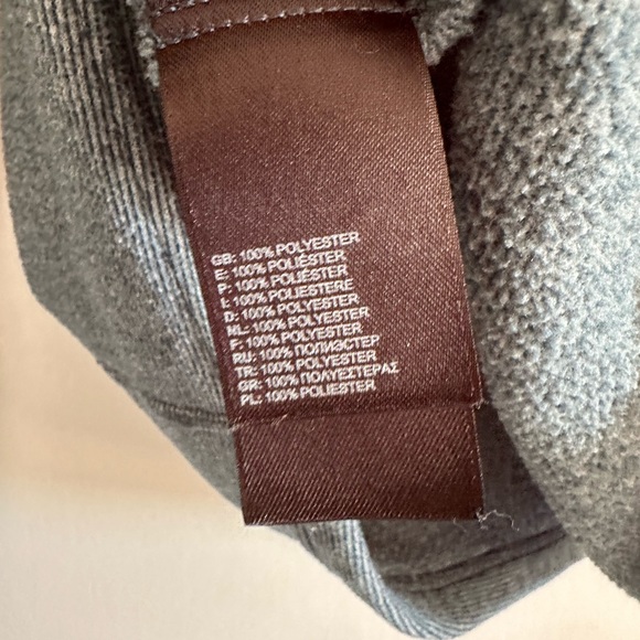 The North Face Light Blue Quarter Zip Long Sleeve Pullover Size Small EUC - Picture 6 of 7